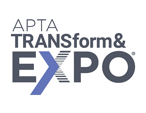 شعار APTA Transform وExpo